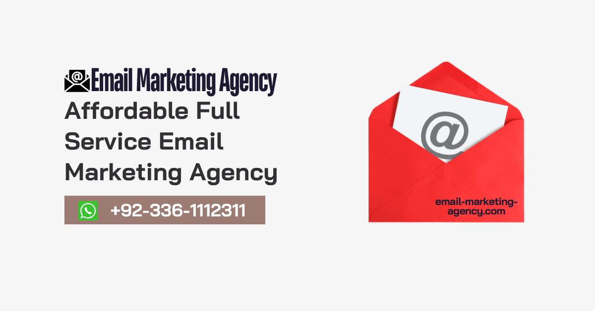 Affordable Full Service Email Marketing Agency Facebook