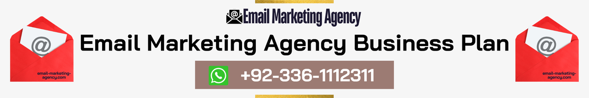 Email Marketing Agency Business Plan Cover