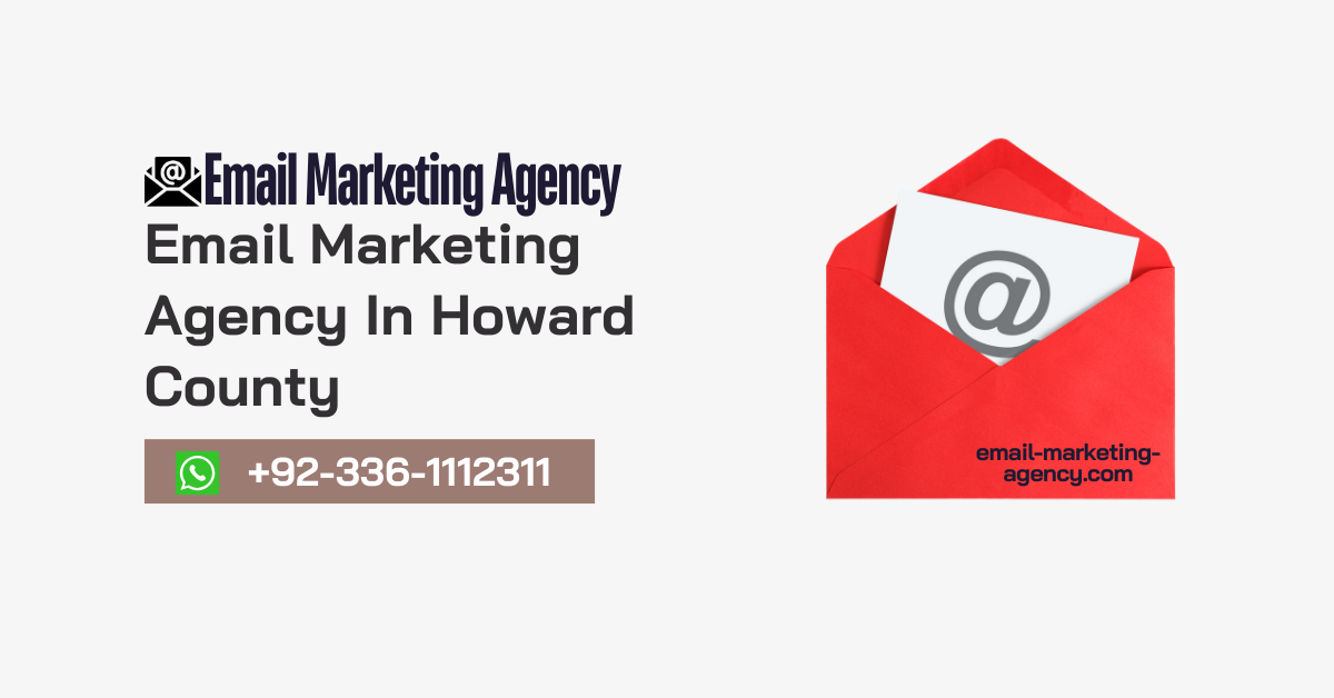 Email Marketing Agency In Howard County Facebook