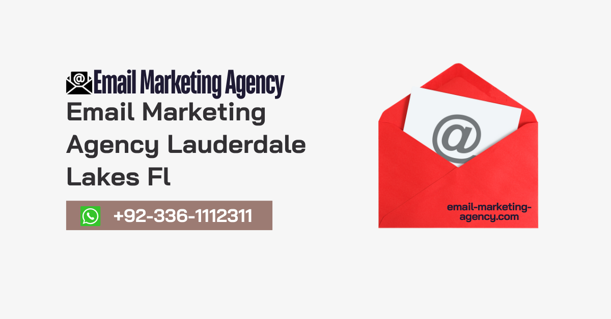 Email Marketing Agency Lauderdale Lakes Fl Facebook