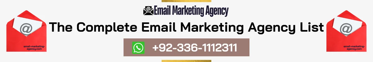 The Complete Email Marketing Agency List Cover