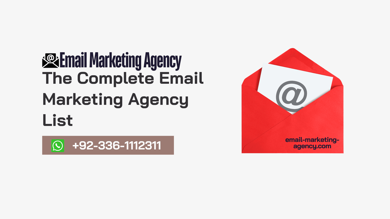 The Complete Email Marketing Agency List LinkedIn