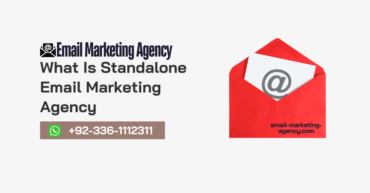 What Is Standalone Email Marketing Agency Facebook
