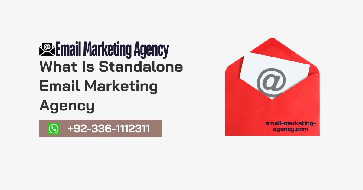 What Is Standalone Email Marketing Agency Facebook